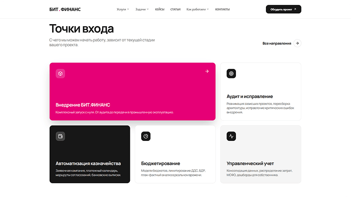 Экран интерфейса bit-finans.pro