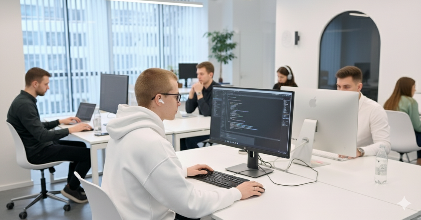 Команда Genesis Studio за работой